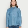 Anna Field Camisa - Blue Denim, Mujer