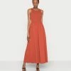 Anna Field Vestido Largo - Brown, Mujer
