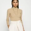 Anna Field TURTLE NECK - Jersey De Punto - Sand, Mujer -ANNA FIELD Ventas d36d2a6b94e648df97b69c72bd4726db