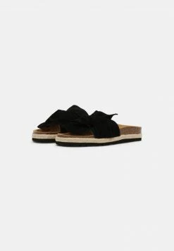 Anna Field COMFORT LEATHER - Pantuflas - Black, Mujer -ANNA FIELD Ventas d7afca8f53ef495192a6044b8955d490