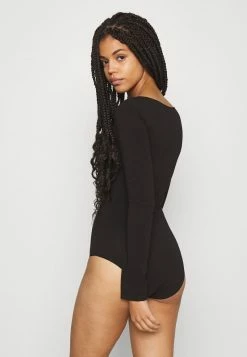 Anna Field LONG SLEEVE BODY 2 PACK - Body - Black, Mujer -ANNA FIELD Ventas d8f3a389c233468f83e9a04267edf241