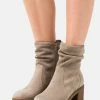 Anna Field LEATHER - Botines - Beige, Mujer -ANNA FIELD Ventas dbde4688e6d848b6bfd5e485a6ff7ca5
