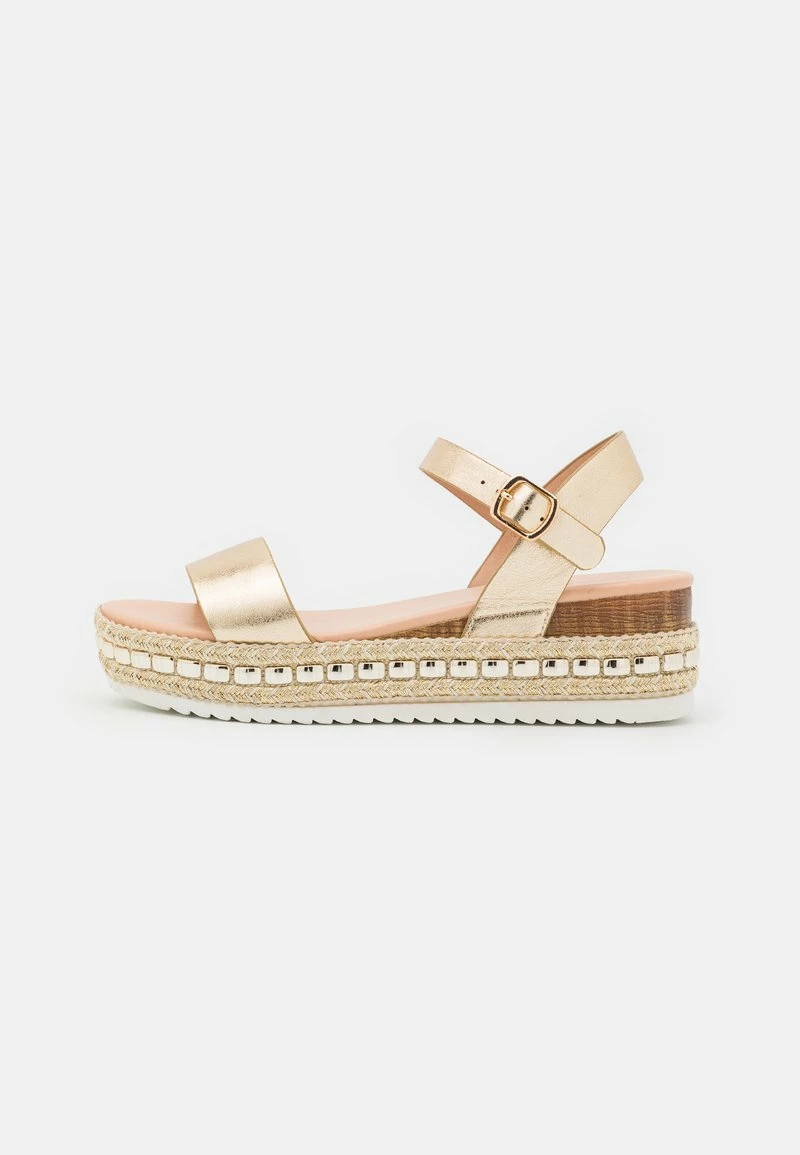 Anna Field Sandalias Con Plataforma - Gold, Mujer 4 Anna Field Sandalias Con Plataforma - Gold, Mujer - Imagen 2
