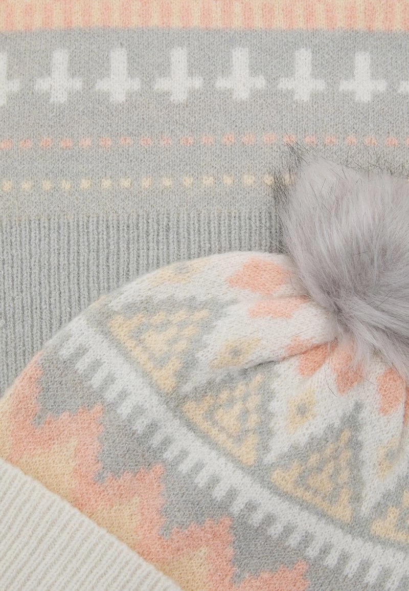 Anna Field SET - Bufanda - Off-white/grey/pink, Mujer 6 Anna Field SET - Bufanda - Off-white/grey/pink, Mujer - Imagen 4