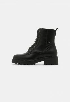 Anna Field LEATHER - Botines Con Cordones - Black, Mujer -ANNA FIELD Ventas de4fa42ae64040db930a5da6e7d2399b