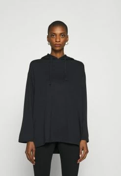 Anna Field Wide Sleeve Long Hoodie - Lightweight Hooded Sweater - Jersey Con Capucha - Black, Mujer