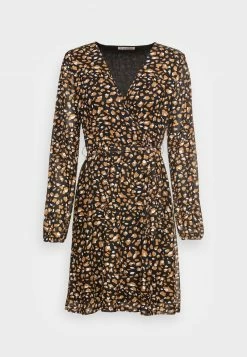 Anna Field Vestido Informal - Black/yellow, Mujer -ANNA FIELD Ventas df47c5427a044df1ac0f0d7a680f63b8