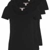 Anna Field 3 PACK - Camiseta Básica - Black, Mujer 2 Anna Field 3 PACK - Camiseta Básica - Black, Mujer -ANNA FIELD Ventas dfcc66bf654d4acd8845f376f011f0c5