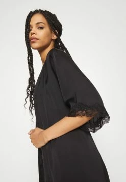 Anna Field ARIANA SATIN KIMONO - Albornoz - Black, Mujer -ANNA FIELD Ventas e0081cfd22a84dcbbf8c9793fd4c8731