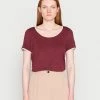 Anna Field Camiseta Básica - Dark Red, Mujer 1 Anna Field Camiseta Básica - Dark Red, Mujer -ANNA FIELD Ventas e0678e8b9599423faa08b4d8e498a932