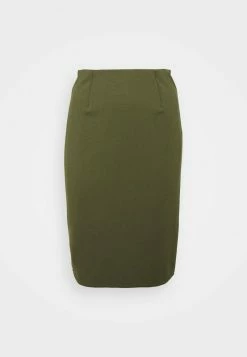 Anna Field Falda De Tubo - Khaki, Mujer