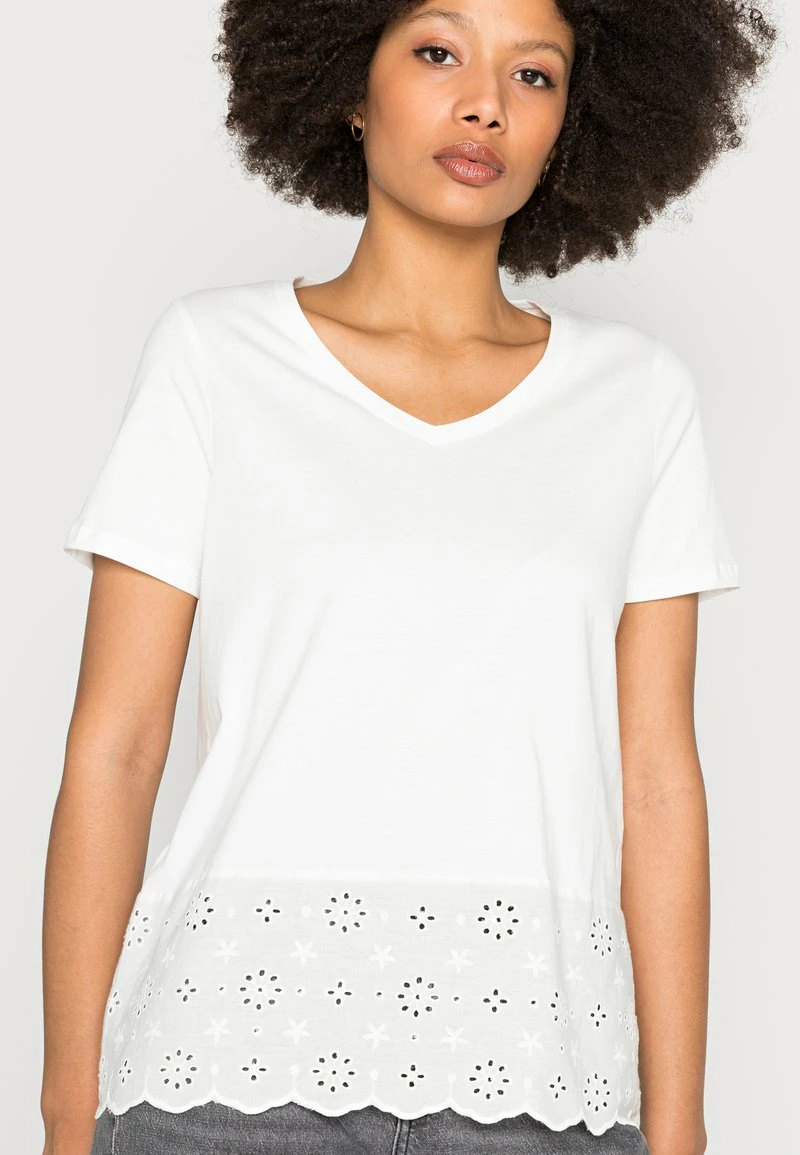 Anna Field Camiseta Básica - Off White, Mujer 7 Anna Field Camiseta Básica - Off White, Mujer - Imagen 5