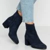 Anna Field LEATHER BOOTIES - Botines - Dark Blue, Mujer -ANNA FIELD Ventas e191333d37414872a3a74c83ff951272