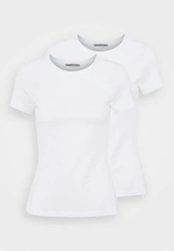Anna Field 2 PACK - Camiseta Básica - White, Mujer -ANNA FIELD Ventas e1927a1d895042e7b4e546ee4b7a4c3b