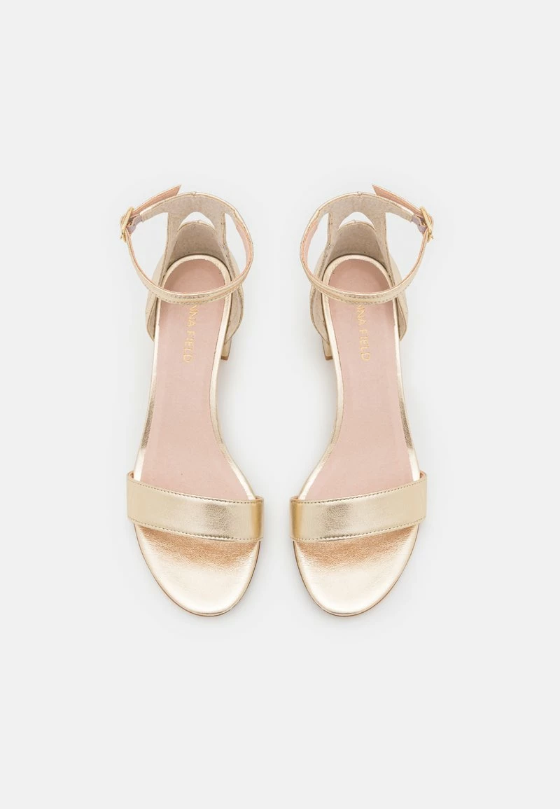 Anna Field LEATHER - Sandalias - Gold, Mujer 8 Anna Field LEATHER - Sandalias - Gold, Mujer - Imagen 6