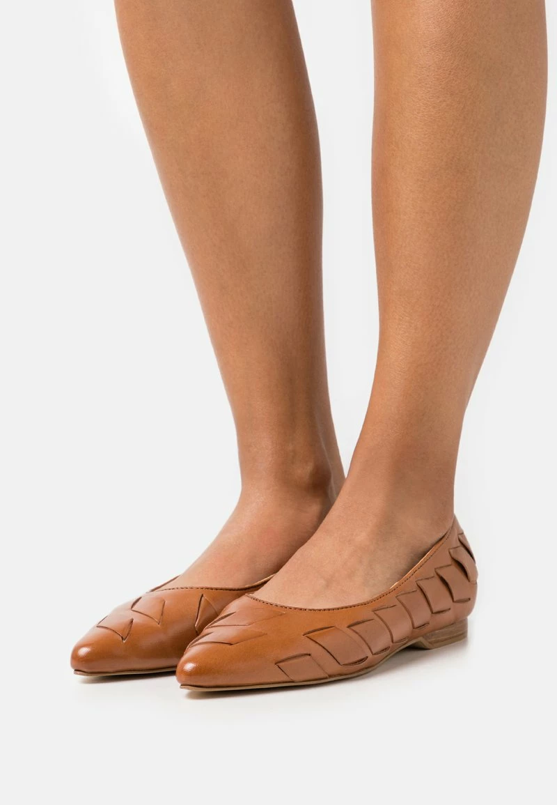 Anna Field LEATHER - Bailarinas - Cognac, Mujer 3 Anna Field LEATHER - Bailarinas - Cognac, Mujer