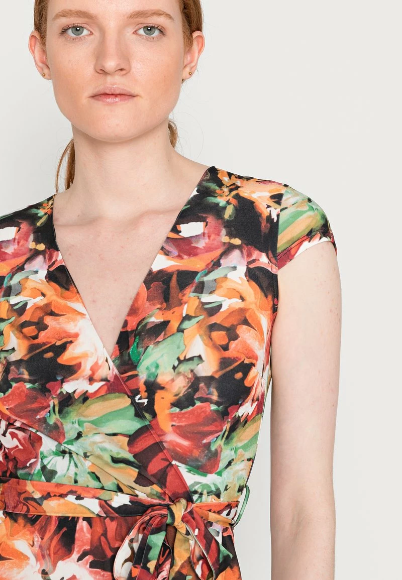 Anna Field Vestido Ligero - Red/orange/green, Mujer 7 Anna Field Vestido Ligero - Red/orange/green, Mujer - Imagen 5