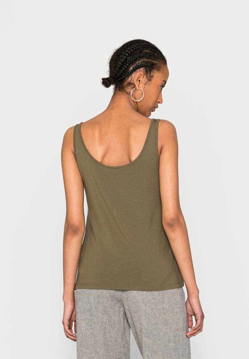 Anna Field Top - Khaki, Mujer 5 Anna Field Top - Khaki, Mujer - Imagen 3