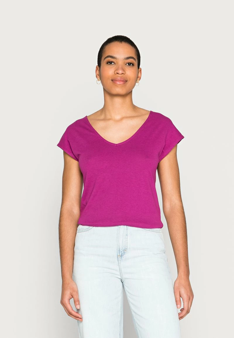 Anna Field Camiseta Básica - Purple, Mujer 3 Anna Field Camiseta Básica - Purple, Mujer
