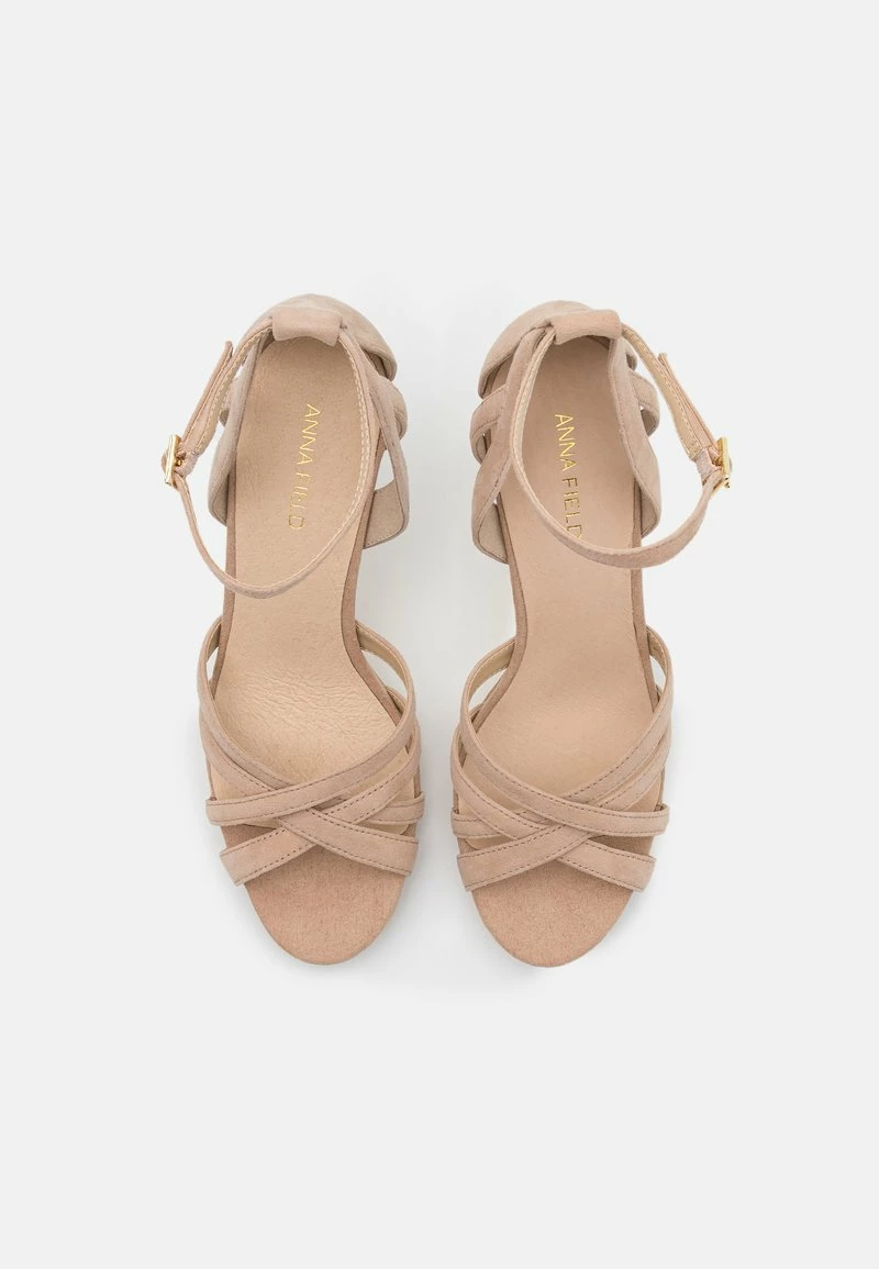 Anna Field LEATHER - Sandalias De Tacón - Beige, Mujer 8 Anna Field LEATHER - Sandalias De Tacón - Beige, Mujer - Imagen 6