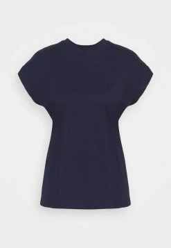 Anna Field Camiseta Básica - Dark Blue, Mujer