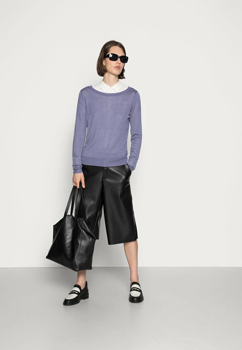 Anna Field SILK BLEND JUMPER - Jersey De Punto - Blue, Mujer 4 Anna Field SILK BLEND JUMPER - Jersey De Punto - Blue, Mujer - Imagen 2