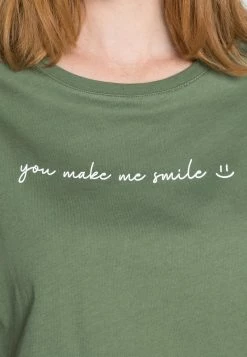 Anna Field FRANCESCA - Camiseta Estampada - Green, Mujer -ANNA FIELD Ventas e8baeec03f13499ab7d9f609c3711ee5