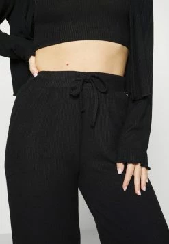 Anna Field 3 PIECE COSY RIB SET - Pijama - Black, Mujer -ANNA FIELD Ventas e9380684a29f4a779b9c18d42086aaba