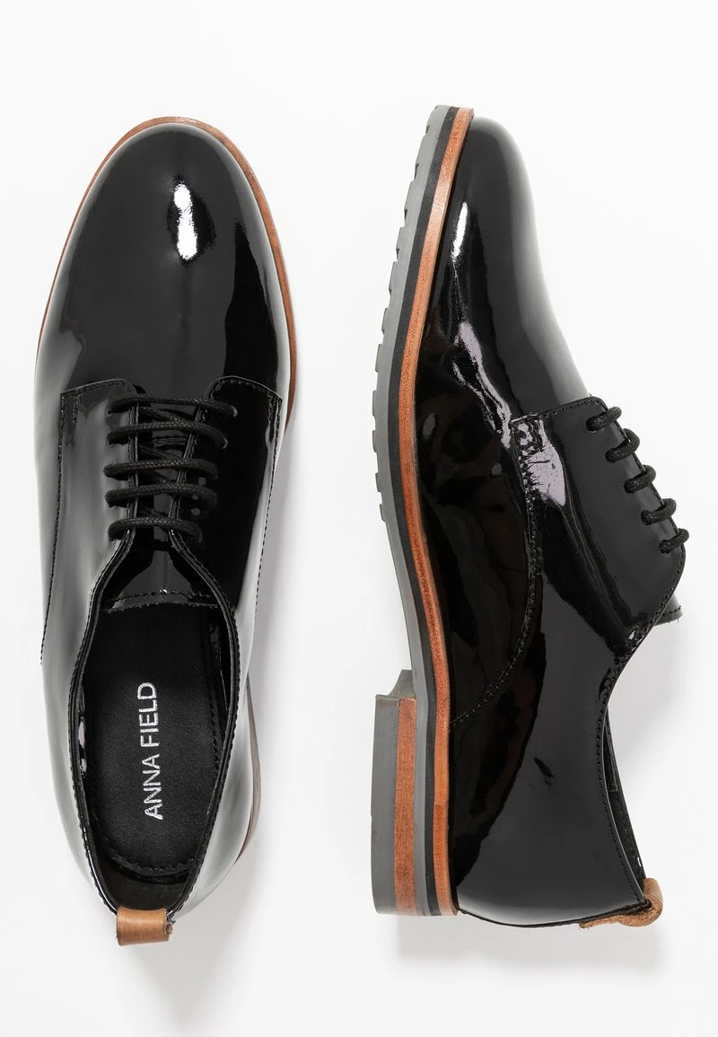 Anna Field LEATHER FLAT SHOES - Zapatos De Vestir - Black, Mujer 6 Anna Field LEATHER FLAT SHOES - Zapatos De Vestir - Black, Mujer - Imagen 4