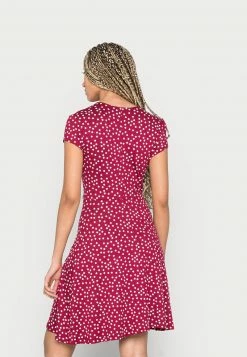 Anna Field Vestido Ligero - Dark Red/white, Mujer -ANNA FIELD Ventas ebb0970efe98405eb69982a60d3d2435