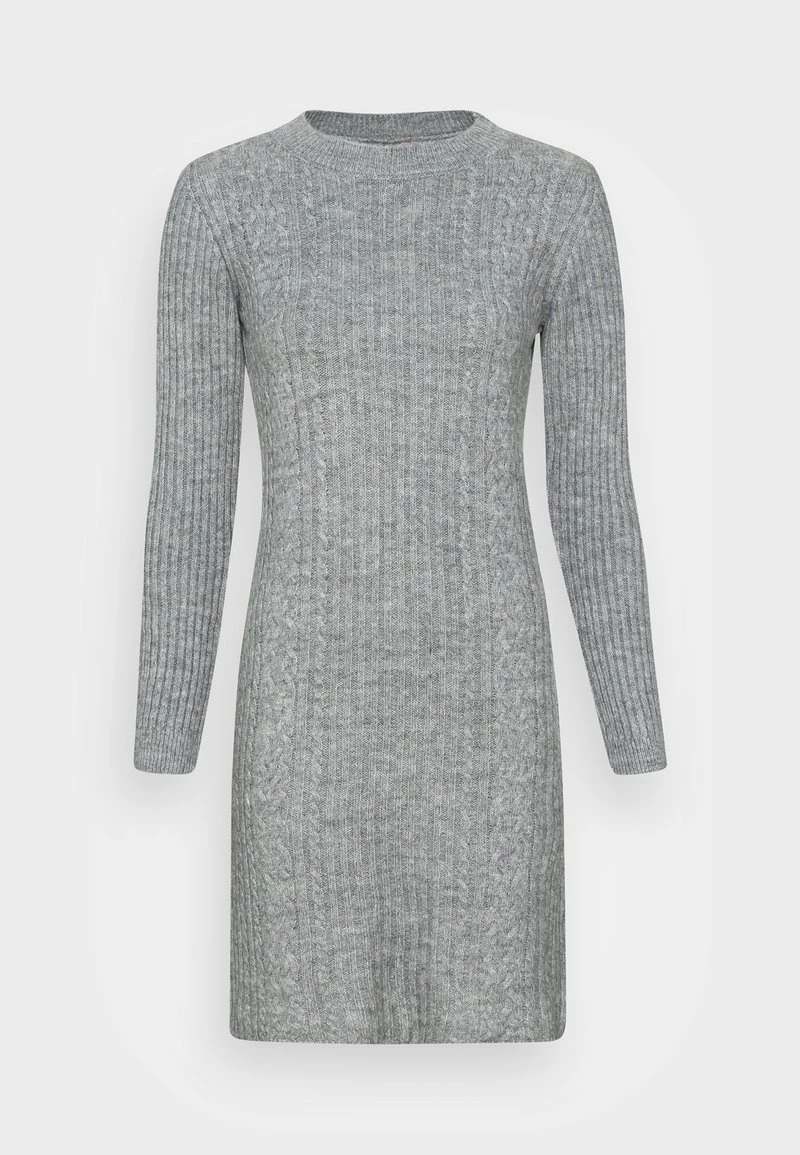 Anna Field Vestido De Punto - Mottled Light Grey, Mujer 6 Anna Field Vestido De Punto - Mottled Light Grey, Mujer - Imagen 4