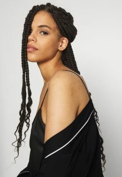 Anna Field AMANDA SATIN DRESSING GOWN - Albornoz - Black, Mujer -ANNA FIELD Ventas eed1478cfddd45b9a2232895a3abc79a