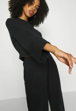 Anna Field WIDE FIT JOGGERS - Pantalones Deportivos - Black, Mujer -ANNA FIELD Ventas ef625f2a2296491480736160f2f2f2c8