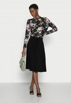 Anna Field Plisse A-line Mini Skirt - Falda Acampanada - Black, Mujer -ANNA FIELD Ventas eff7b19d34984acf8a61cccf547c0089