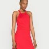 Anna Field Vestido Informal - Dark Red, Mujer