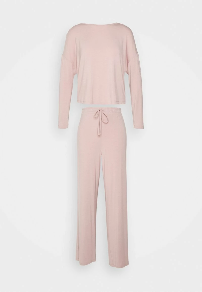 Anna Field WIDE LEG JERSEY SET - Pijama - Pink, Mujer 7 Anna Field WIDE LEG JERSEY SET - Pijama - Pink, Mujer - Imagen 5
