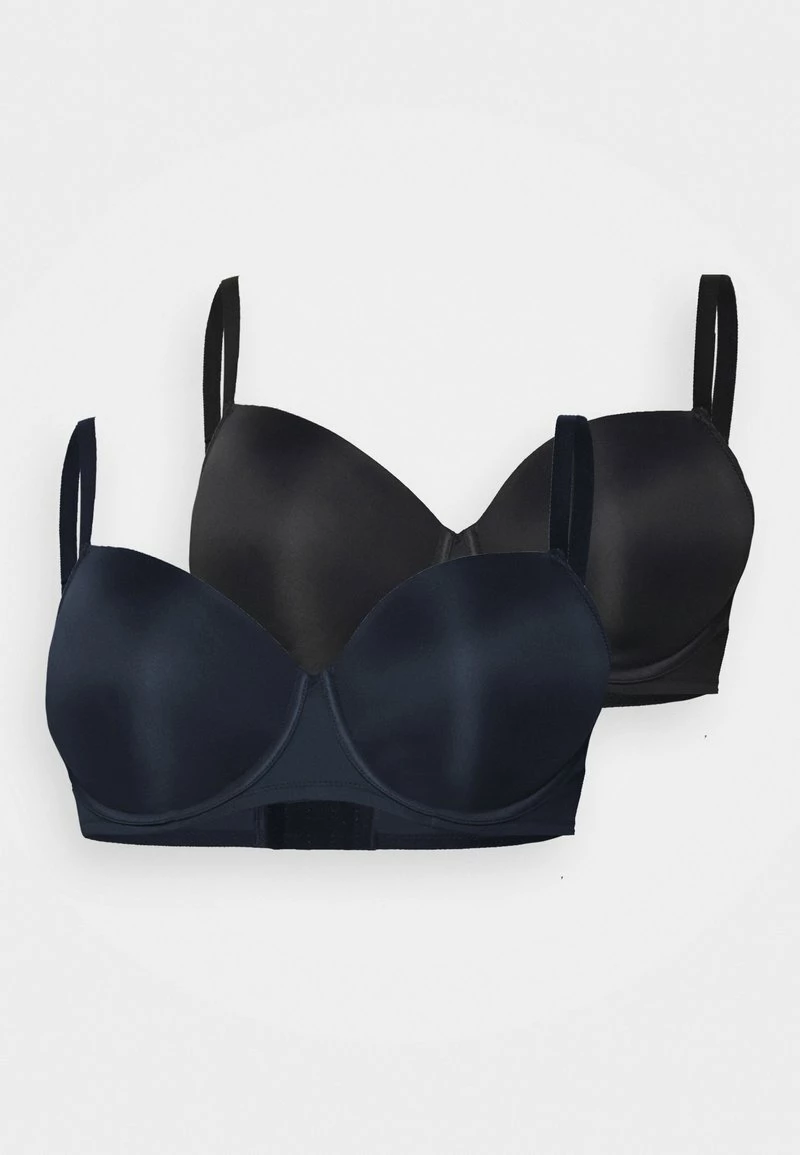 Anna Field 2 PACK - Sujetador Básico - Black/dark Blue, Mujer 3 Anna Field 2 PACK - Sujetador Básico - Black/dark Blue, Mujer