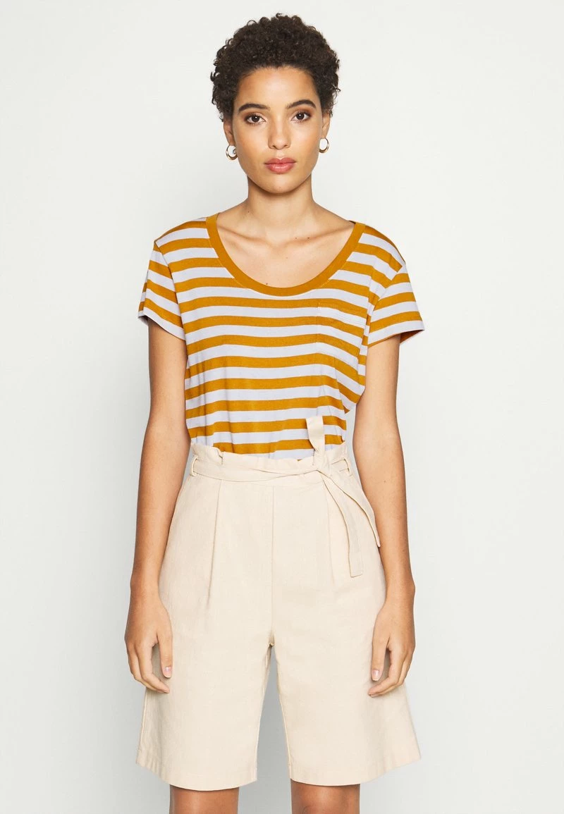 Anna Field Camiseta Estampada - White/yellow, Mujer 3 Anna Field Camiseta Estampada - White/yellow, Mujer