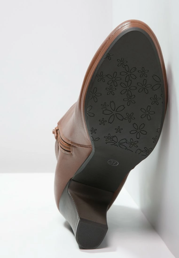 Anna Field Botines De Tacón - Cognac, Mujer 7 Anna Field Botines De Tacón - Cognac, Mujer - Imagen 5