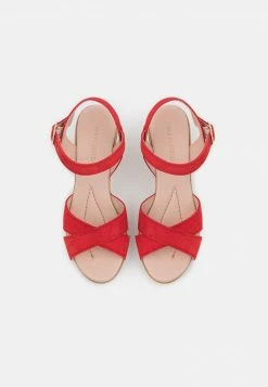 Anna Field LEATHER - Sandalias De Tacón - Red, Mujer -ANNA FIELD Ventas f3ea60370f9a4a29a7e4f0532e375485