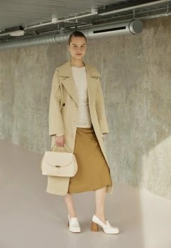 Anna Field Bolso De Mano - Beige, Mujer