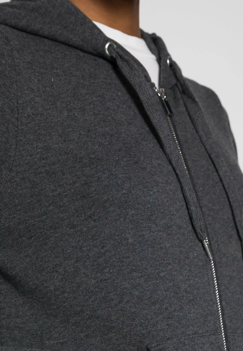 Anna Field SLIM FIT SWEAT JACKET - Sudadera Con Cremallera - Mottled Dark Grey, Mujer 7 Anna Field SLIM FIT SWEAT JACKET - Sudadera Con Cremallera - Mottled Dark Grey, Mujer - Imagen 5