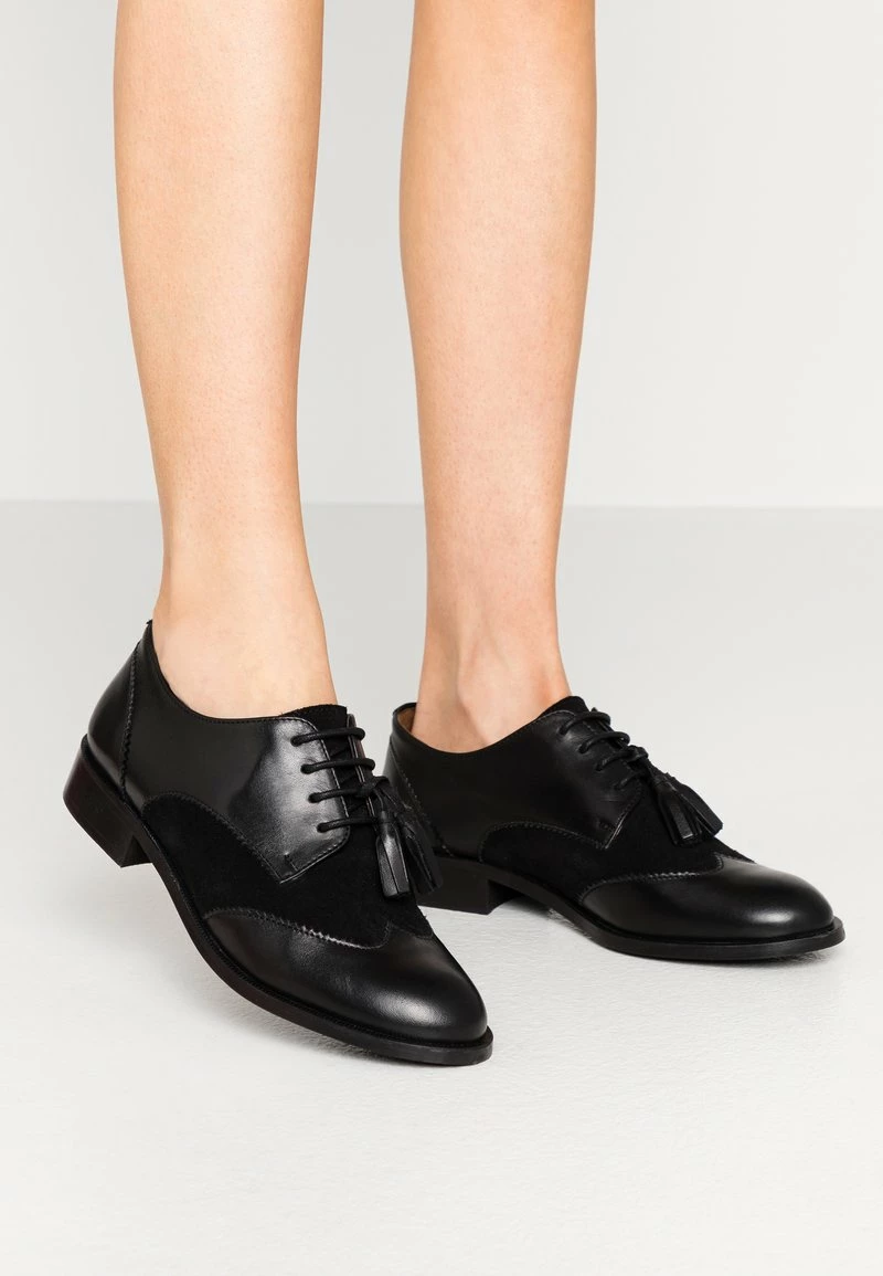 Anna Field LEATHER FLAT SHOES - Zapatos De Vestir - Black, Mujer 3 Anna Field LEATHER FLAT SHOES - Zapatos De Vestir - Black, Mujer