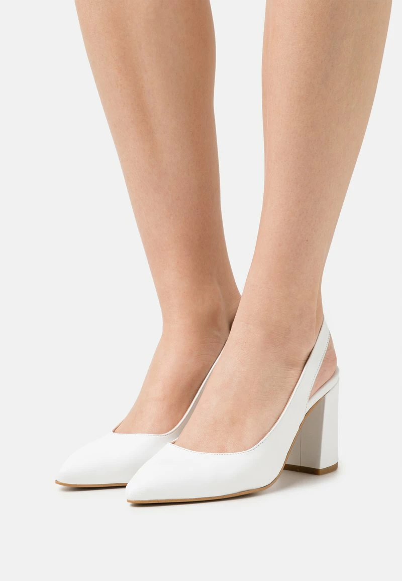 Anna Field LEATHER - Tacones - White, Mujer 3 Anna Field LEATHER - Tacones - White, Mujer