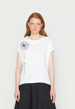 Anna Field Camiseta Estampada - White, Mujer