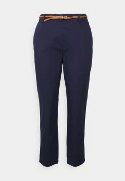 Anna Field Pantalones Chinos - Dark Blue, Mujer