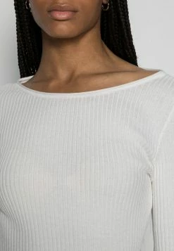 Anna Field BOATNECK JUMPER - Jersey De Punto - White, Mujer -ANNA FIELD Ventas f788101996564ab799fdd07ef697d710