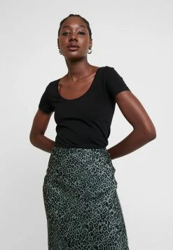 Anna Field 2 PACK - Camiseta Básica - Black, Mujer -ANNA FIELD Ventas f8f858ed20b24789b8019797588fb528