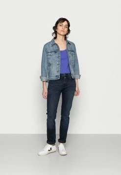 Anna Field BASIC TANK 3er Pack - Top - Black/white/light Blue, Mujer