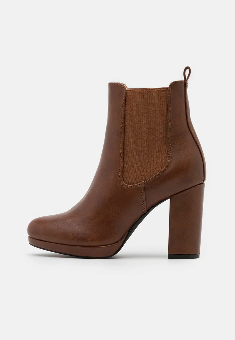 Anna Field Botines De Tacón - Cognac, Mujer 4 Anna Field Botines De Tacón - Cognac, Mujer - Imagen 2